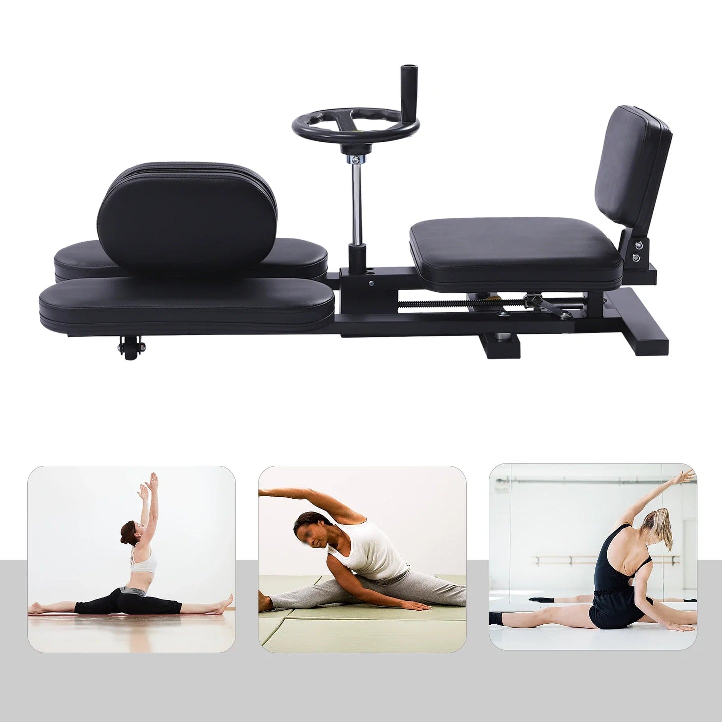 Leg Stretcher, 3 Bar Leg Spreader Heavy Duty Leg Split Machine/for Leg Stretching Leg Press Machine Flexibility
