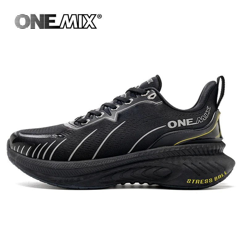 ONEMIX White Road Running Shoes for Women Air Cushion Outdoor Sport Shoes/Trainers Summer Jogging Shoes Women Footwear