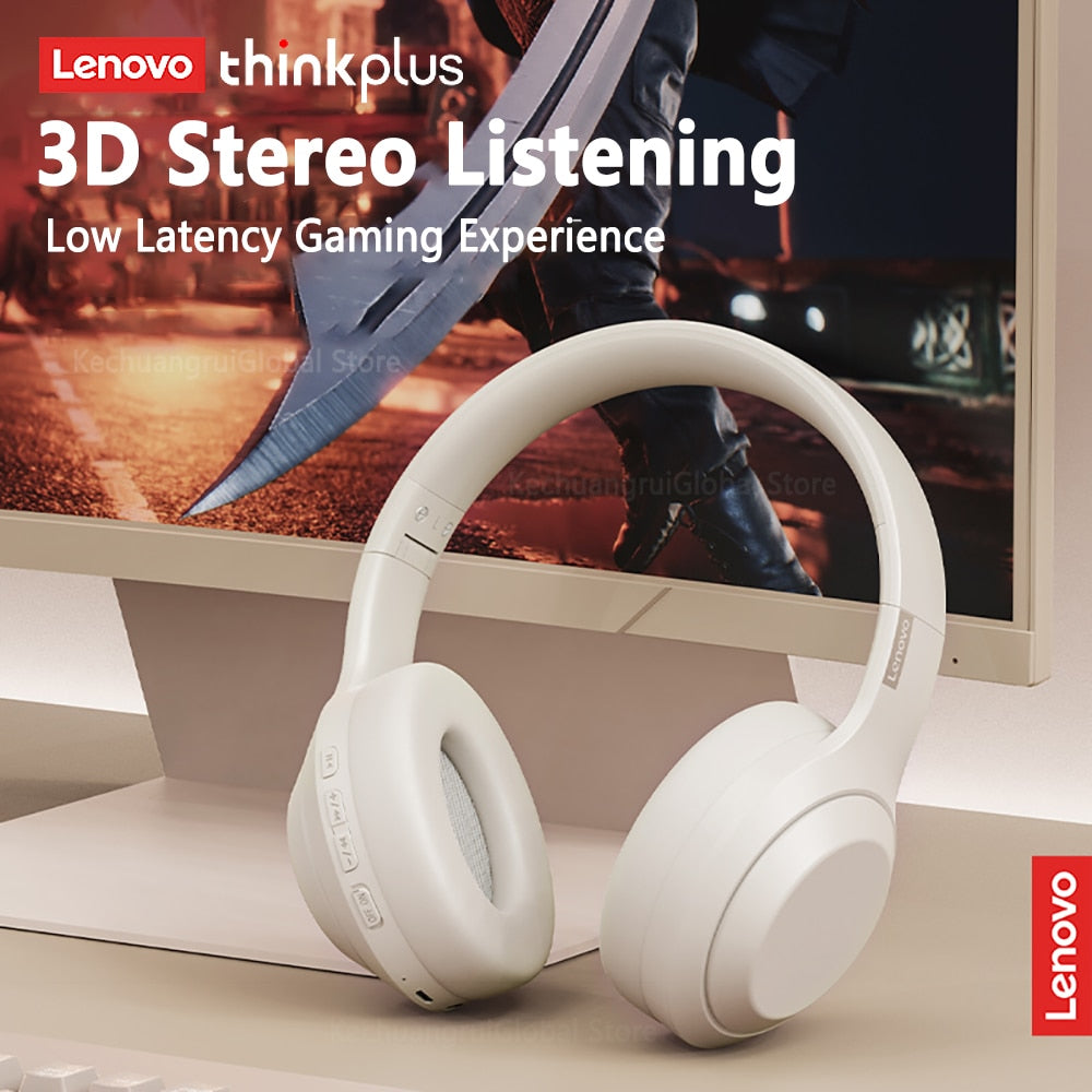Lenovo Original Thinkplus TH10 Stereo wireless Headphones/Bluetooth Earphones