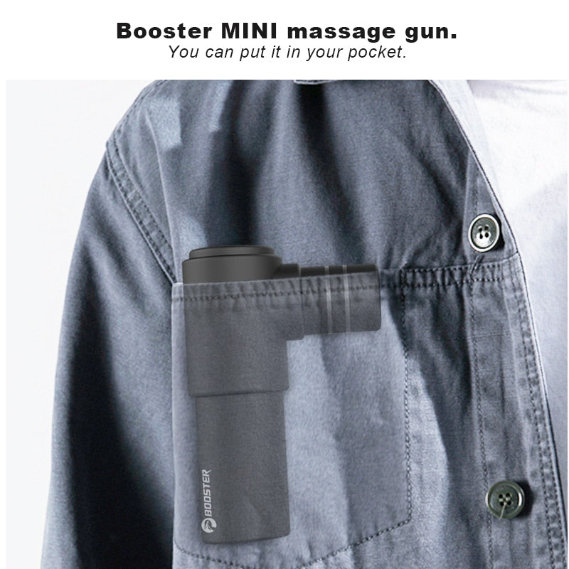 Booster Mini Massage Gun Pocket Massager/Electric Muscle Relaxer