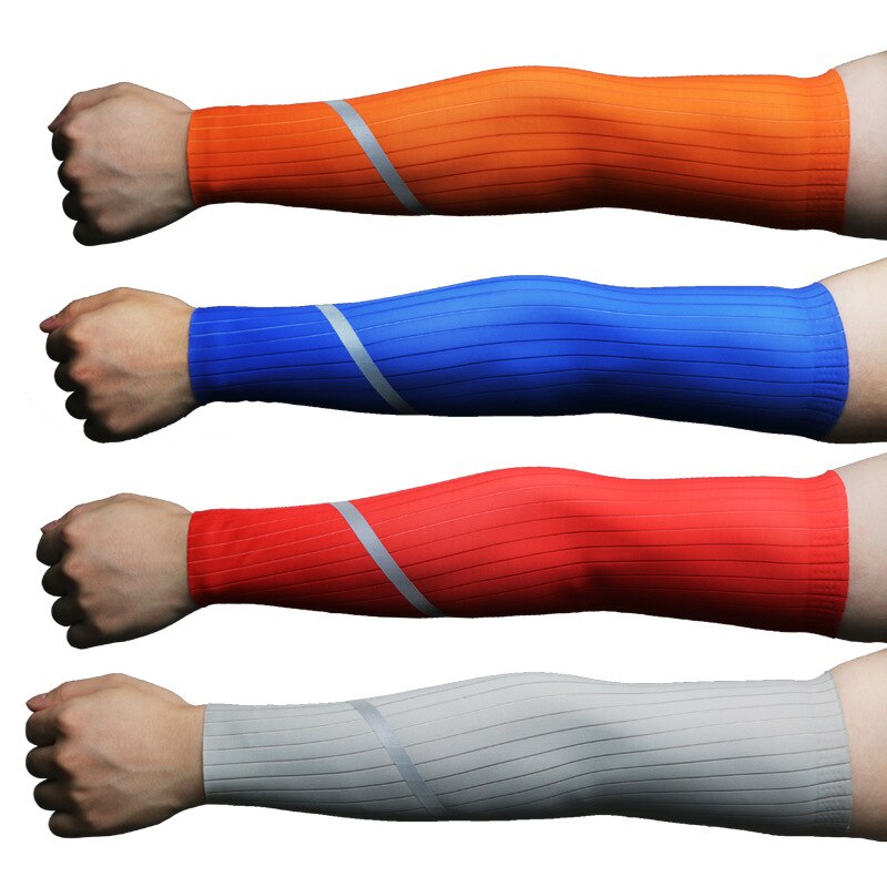 Reflective Sports Arm Compression Sleeve/Basketball Cycling Arm Sleeve