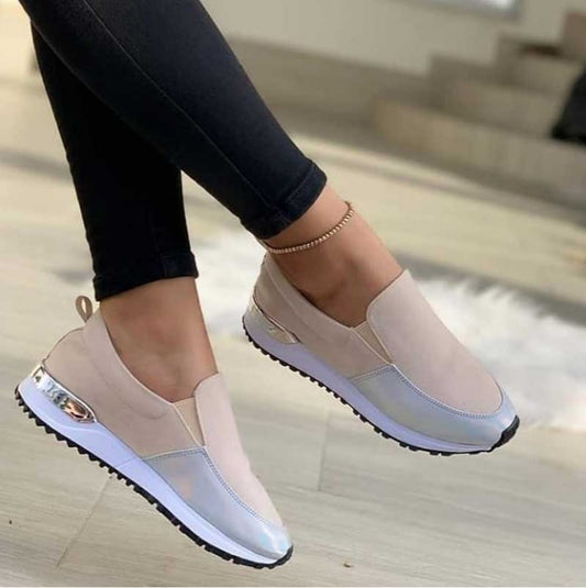 New Women Sneaker Slip on Flat/Casual Shoes Platform Sport Women