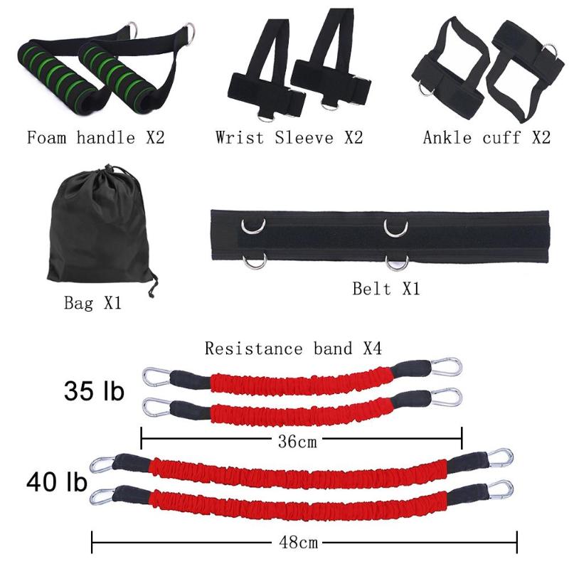 Latex Home Gym Strength Training Equipment/Boxing Sports Fitness Resistance Band
