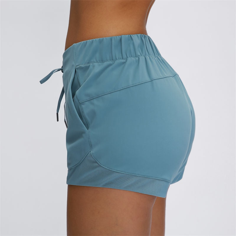Nepoagym SPEEDUP Gym Shorts with Draw String/Women Loose Fit Athletic Shorts