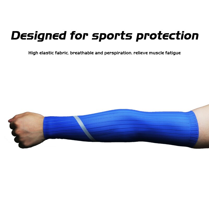 Reflective Sports Arm Compression Sleeve/Basketball Cycling Arm Sleeve