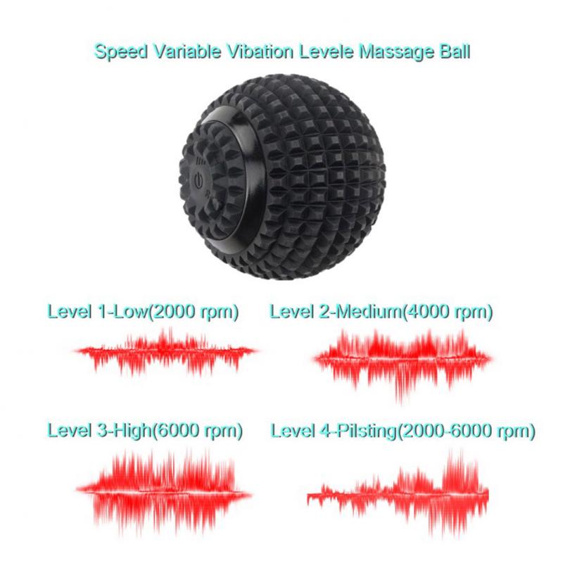 Electric Massage Ball 4-Speed/Vibrating Massage Ball