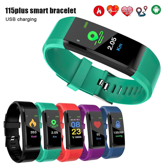 Bracelet Colorful screen/Smart watch Heart Rate Monitor Blood Pressure