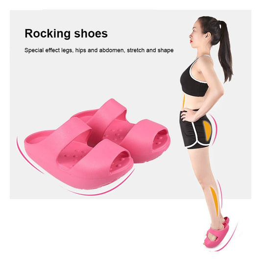 Swing Slippers Sports Fitness Training SlippersNon-slip Stretching Massage Shoes