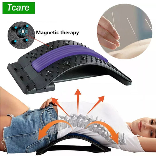 Magnetic Back Massage Muscle Relax Stretcher/Posture Therapy Corrector Support Pain Relief