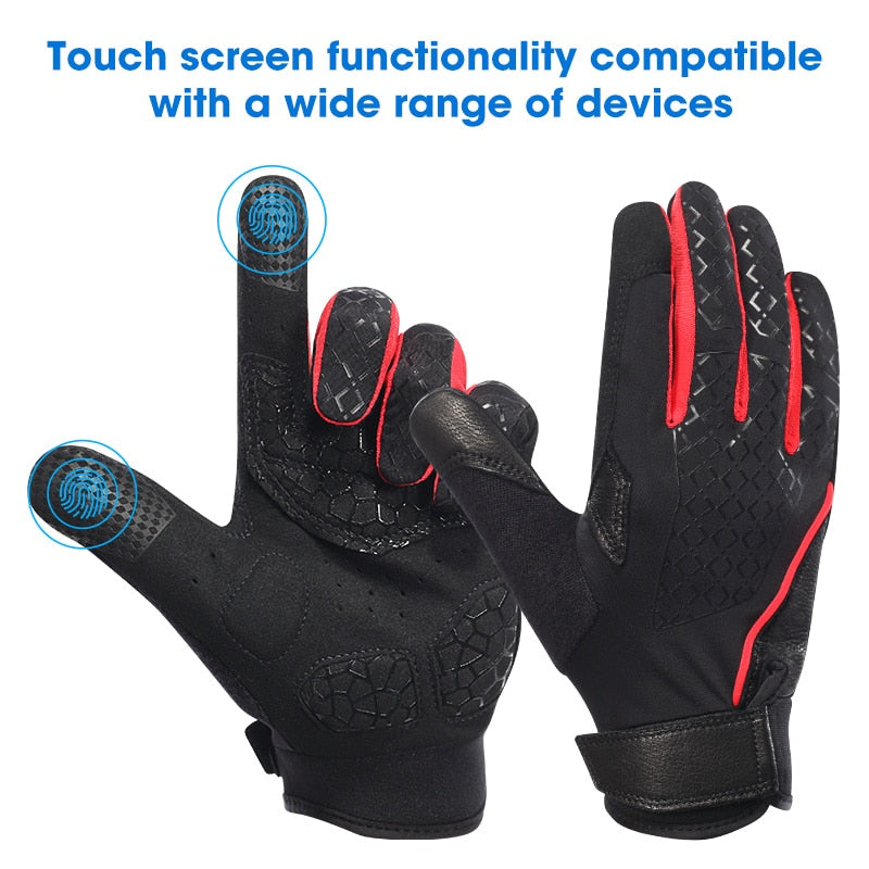 DAY WOLF MTB Gloves Full Finger Breathable/Sport Fitness Workout Gloves