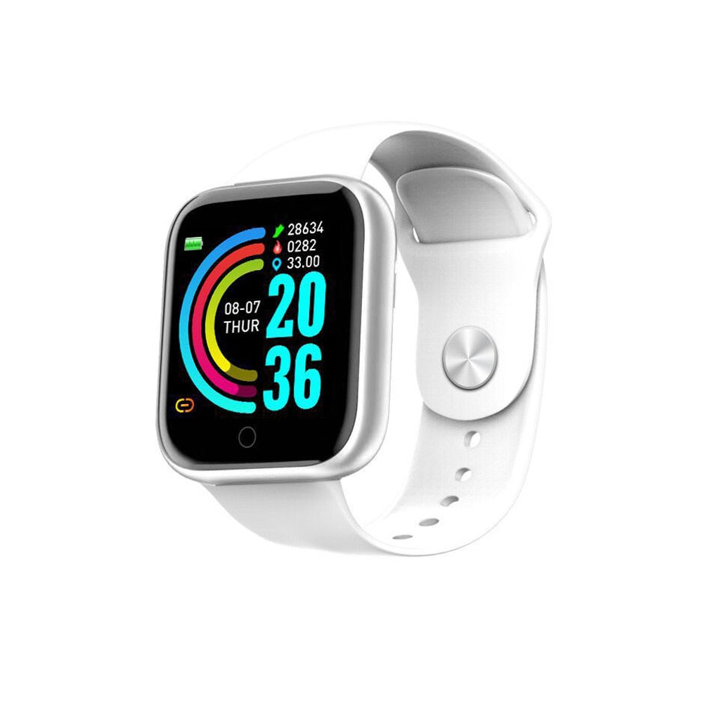 Y68 Smart Watch Waterproof Fitness Tracker/D20 Watches Blood Pressure Smartwatch