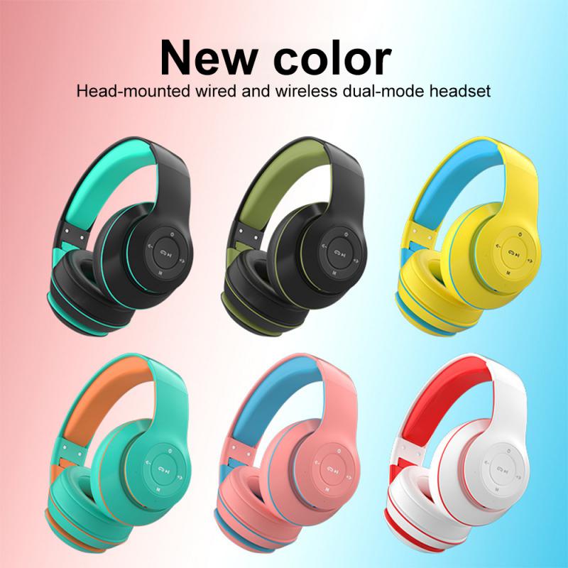 True Wireless Earphones Over-Head/Bluetooth Headset Music Headphones